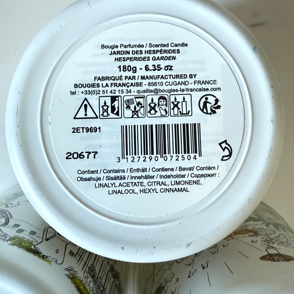 Bougies La Francaise Scented Candle! Hesperides Garden!Great Gift! 2 for $20! - Picture 12 of 13